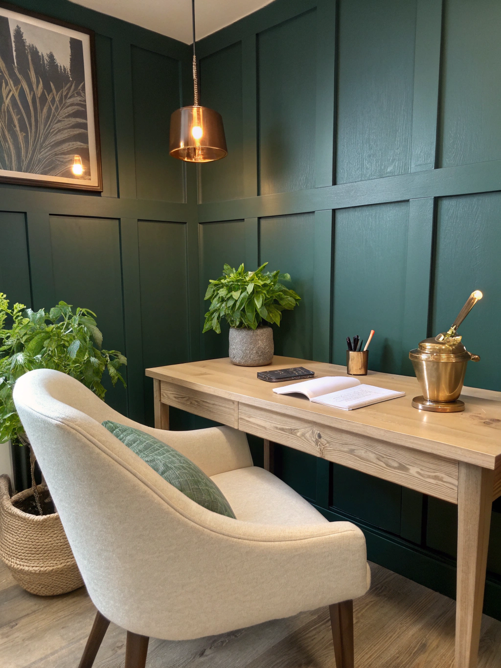Ayurveda practitioner guiding a client in a serene space
