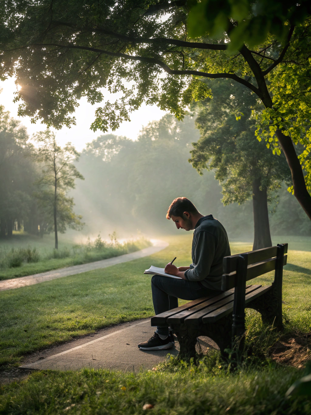 Portrait of Liam, an artist finding inspiration in nature